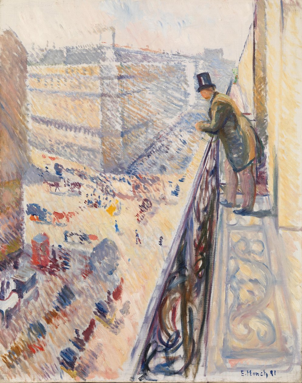 Rue Lafayette tekijältä Edvard Munch