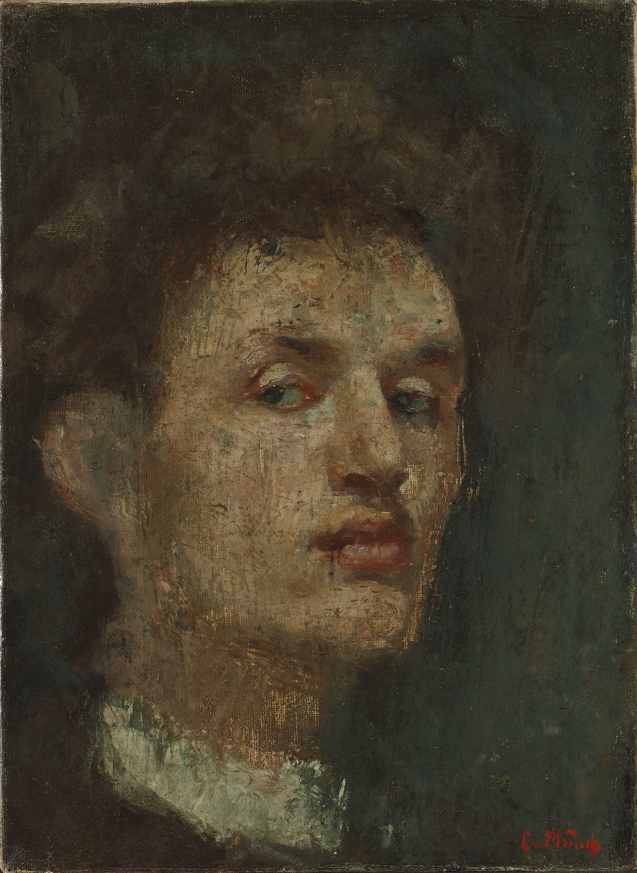 Omakuva tekijältä Edvard Munch