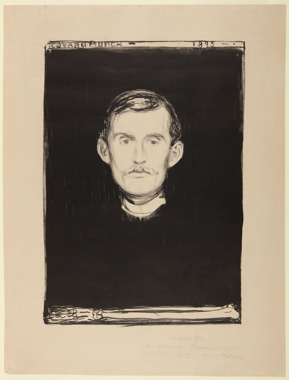 Omakuva tekijältä Edvard Munch