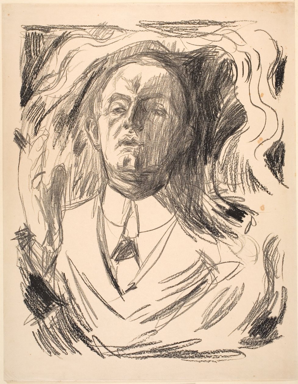 Omakuva savukkeella tekijältä Edvard Munch