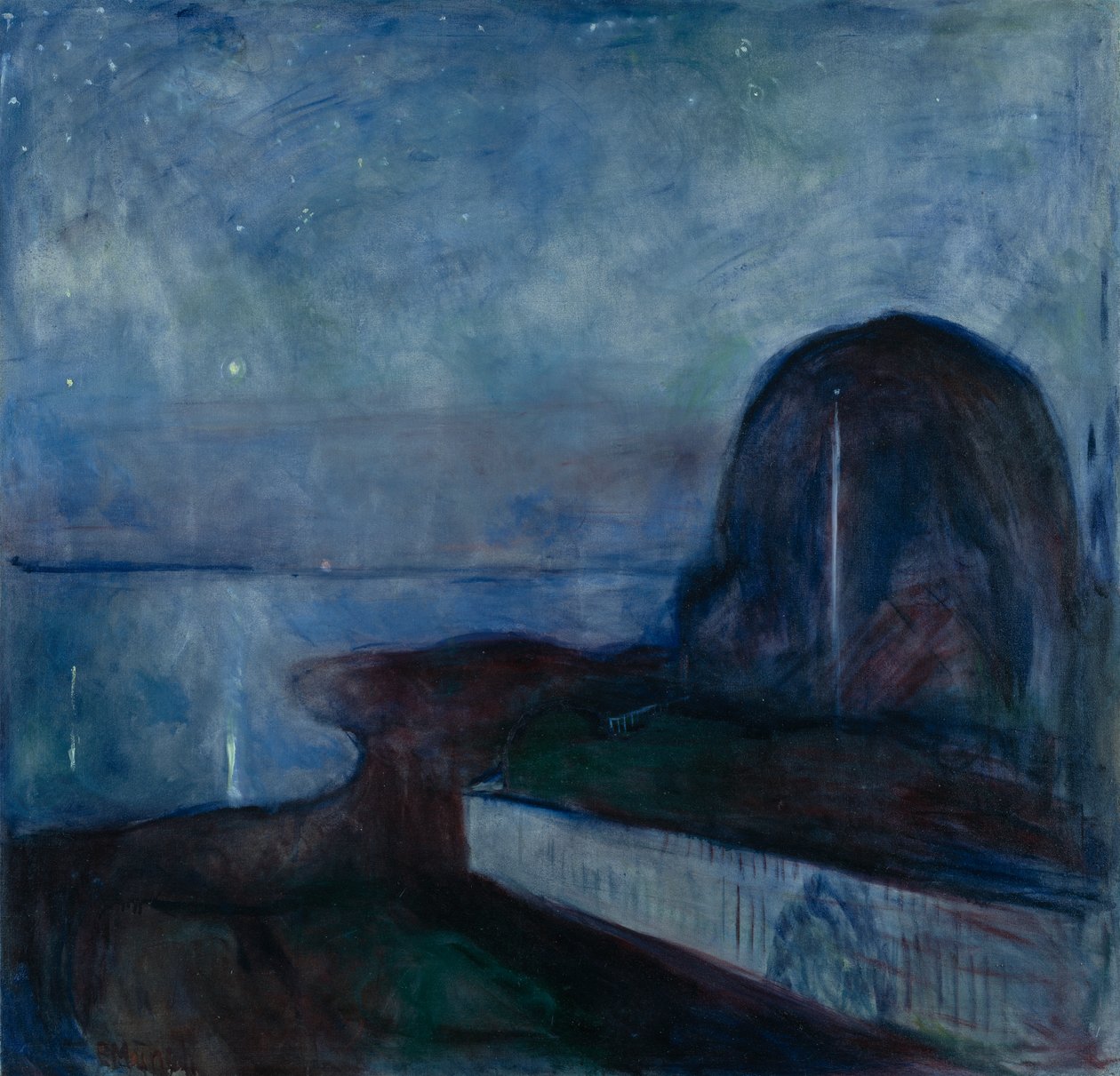 Tähtitaivas tekijältä Edvard Munch