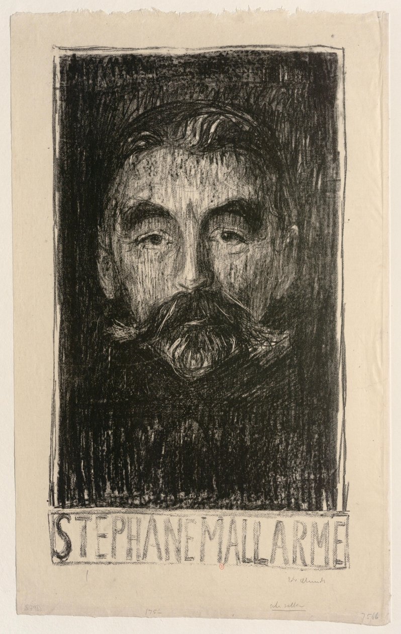 Stéphane Mallarmé tekijältä Edvard Munch