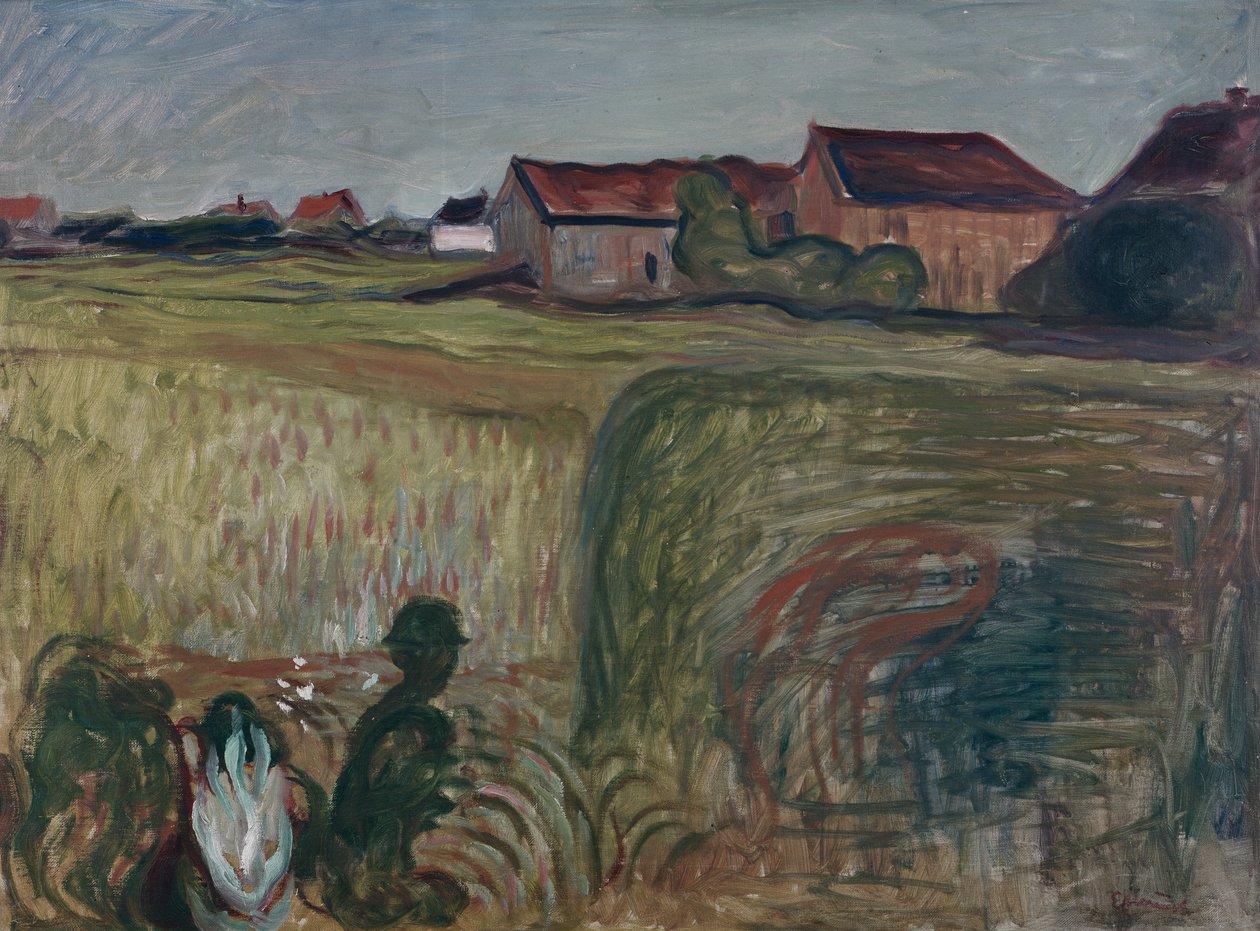 Kesäyö tekijältä Edvard Munch