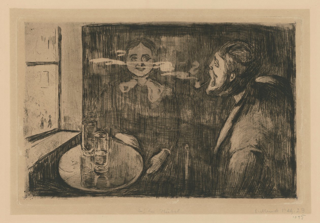 Kahden kesken tekijältä Edvard Munch