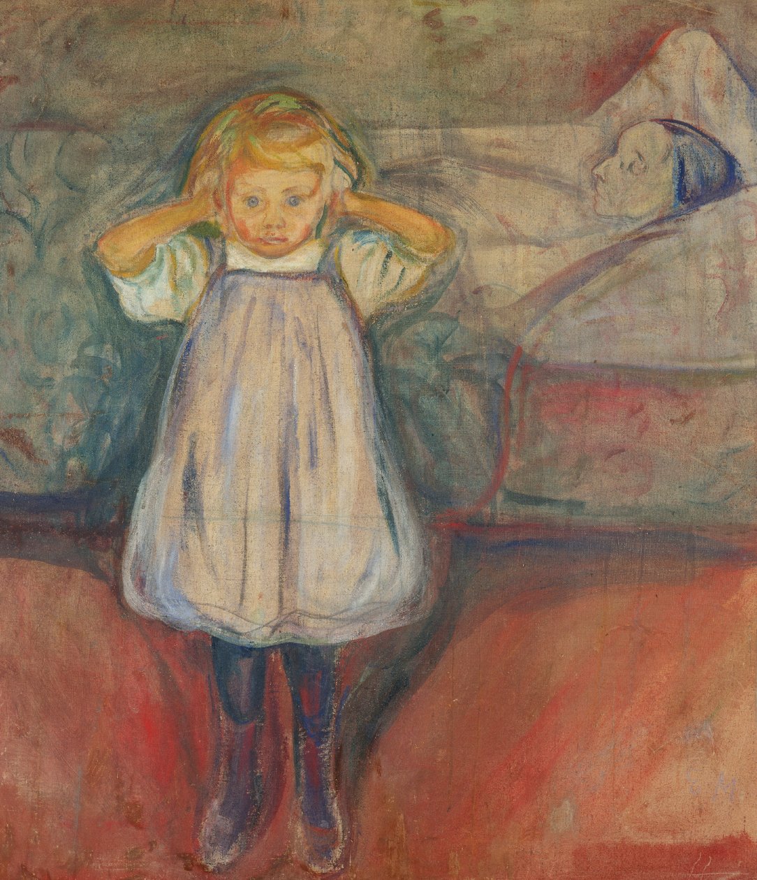Lapsi ja kuolema tekijältä Edvard Munch