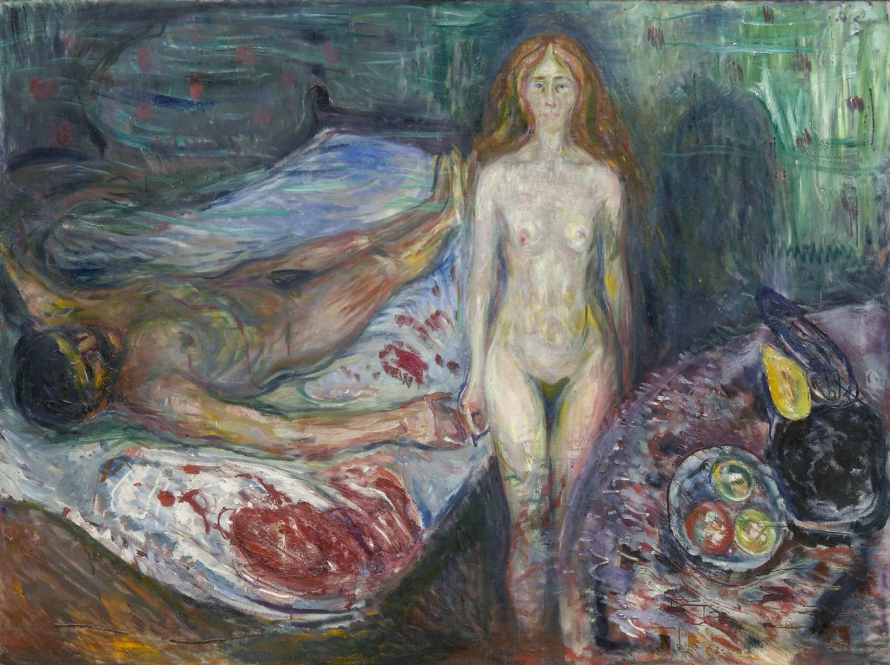 Maratin kuolema tekijältä Edvard Munch