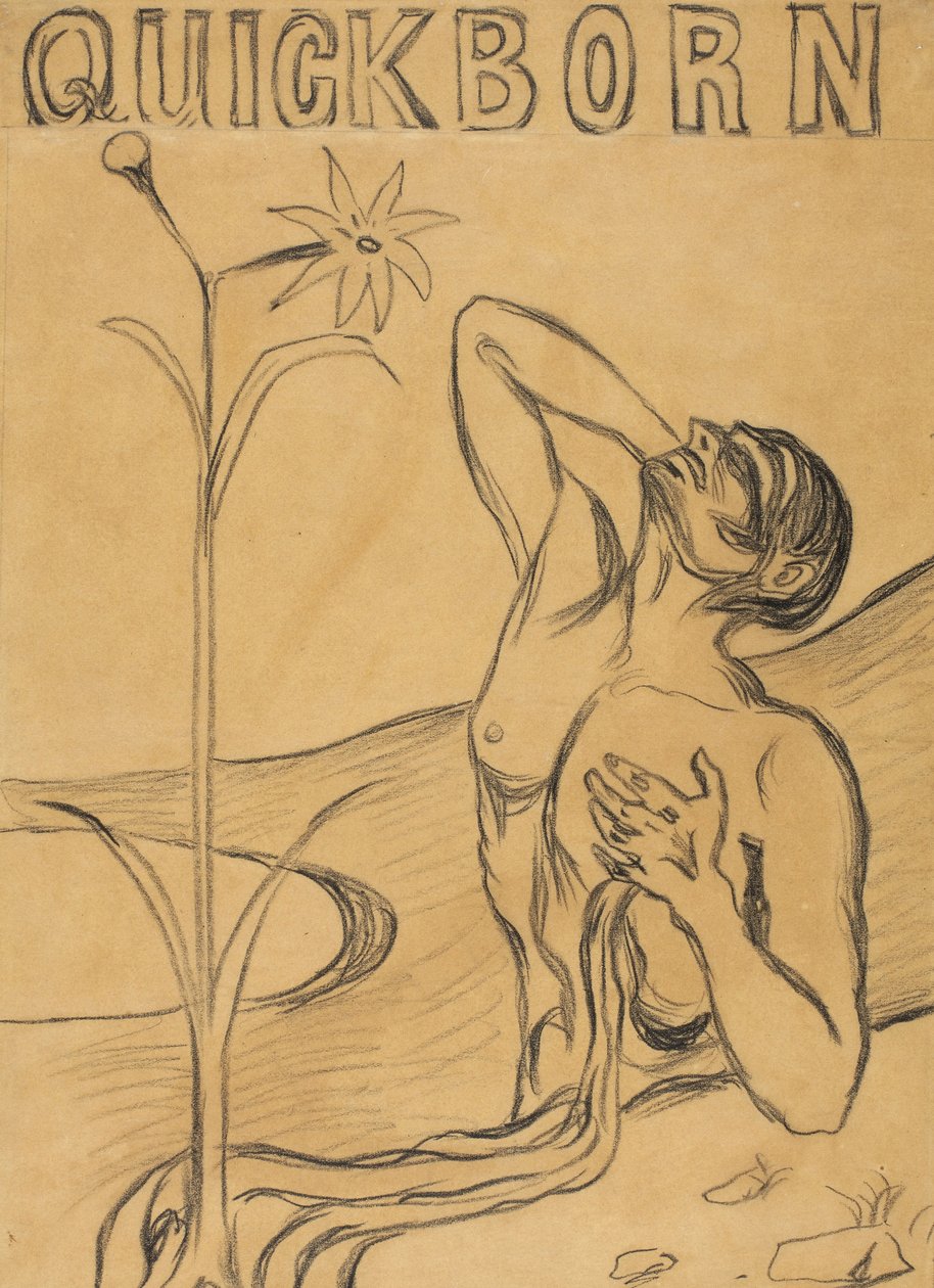 Kivun kukka, 1898 tekijältä Edvard Munch