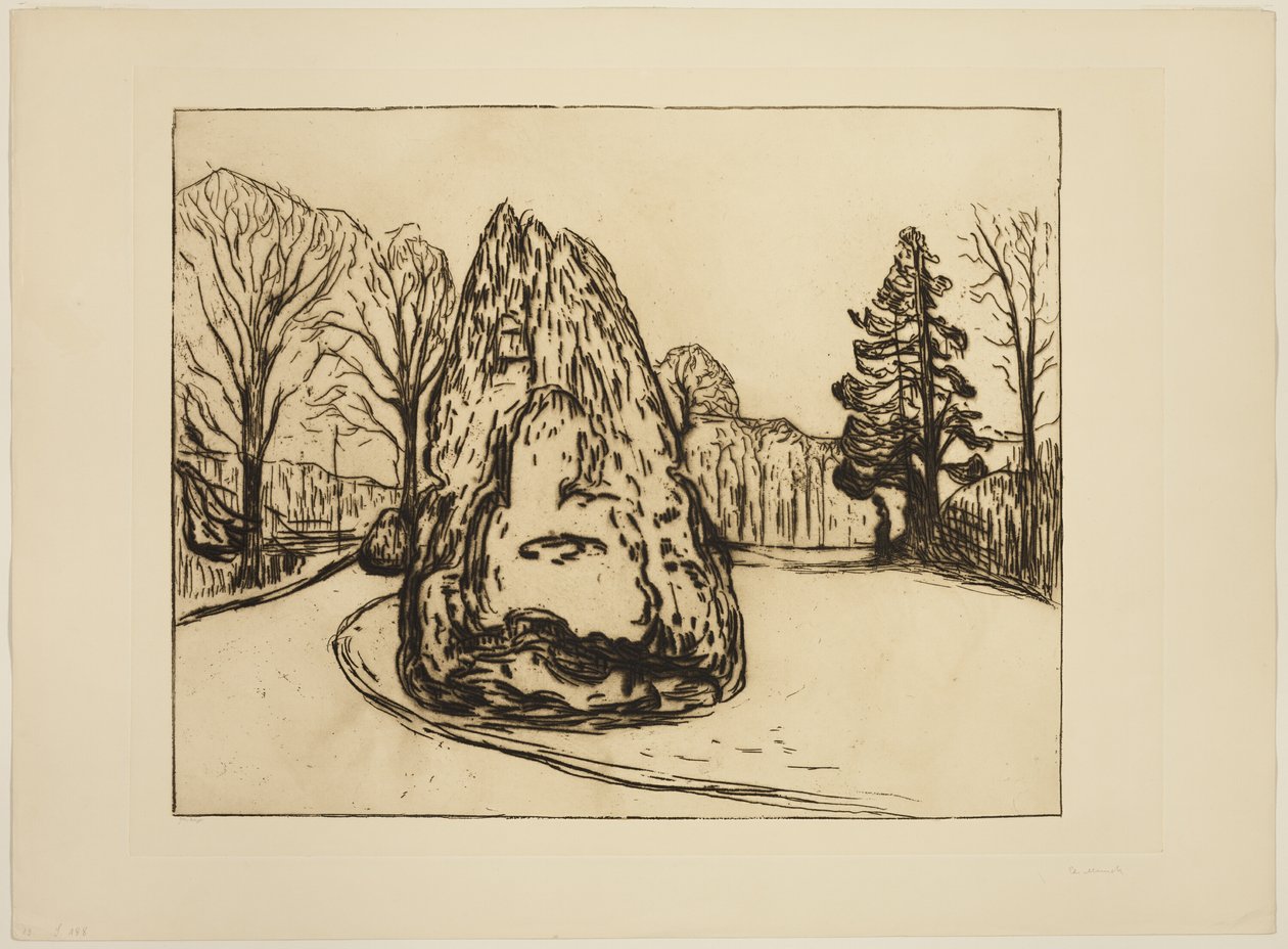 Puutarha tekijältä Edvard Munch