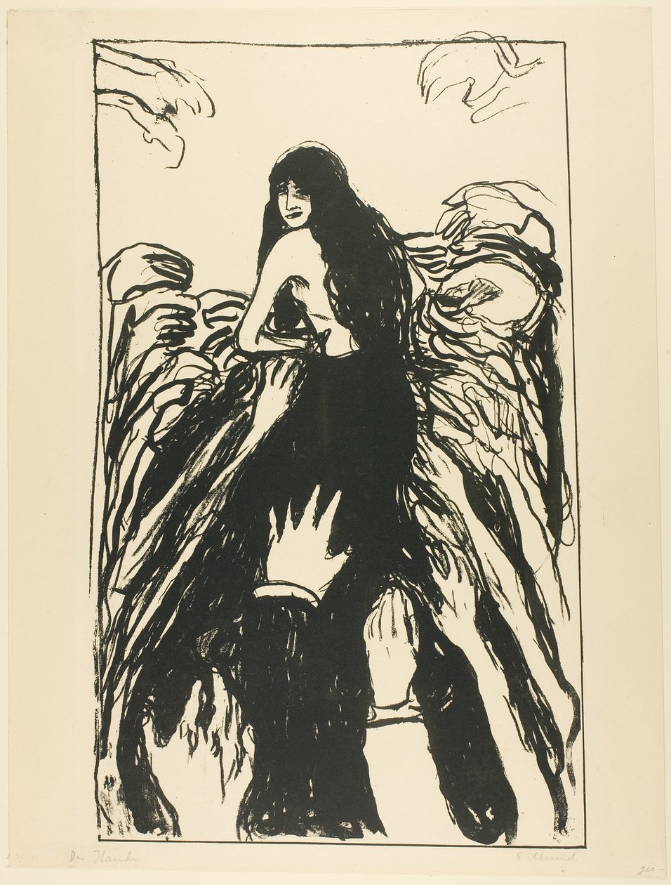 Kädet tekijältä Edvard Munch