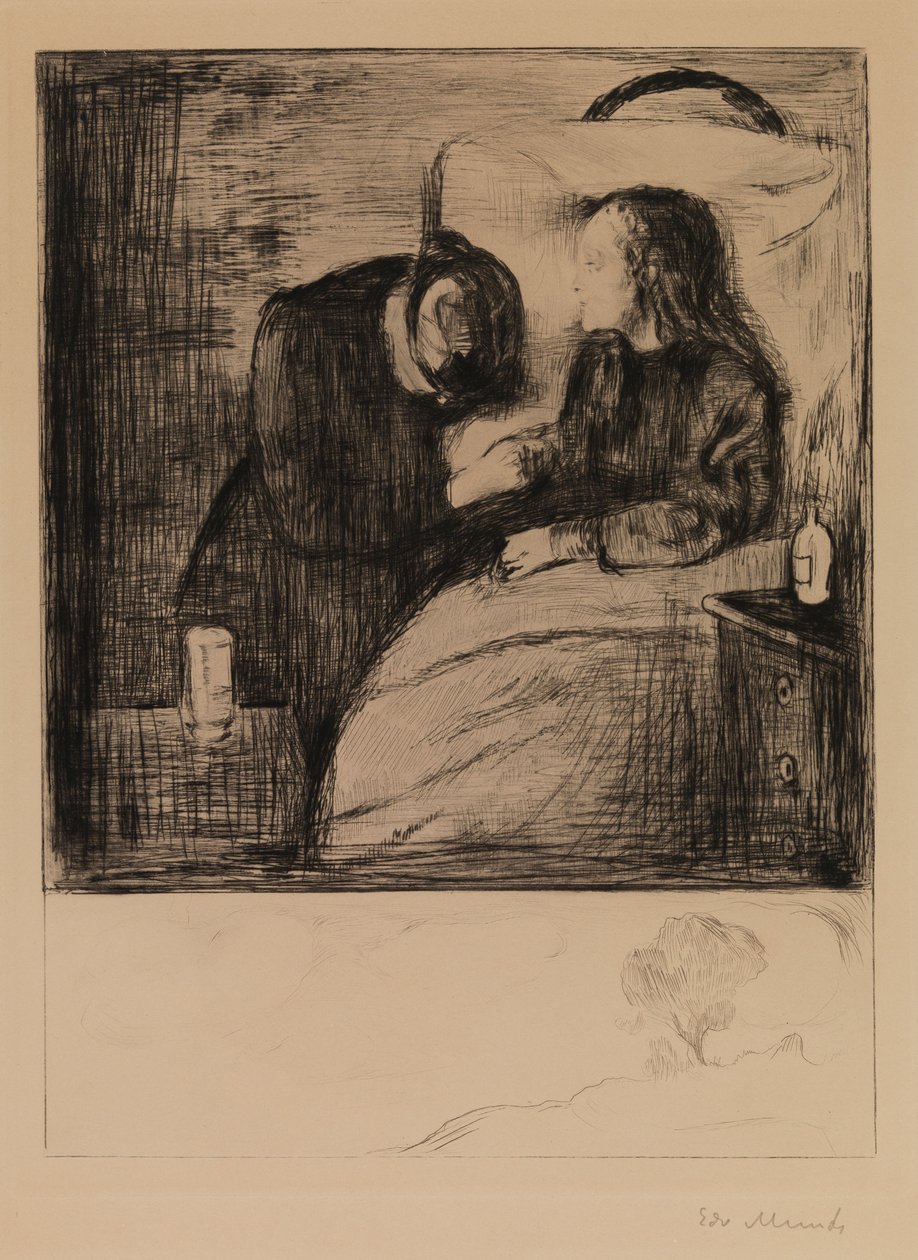 Sairas lapsi tekijältä Edvard Munch