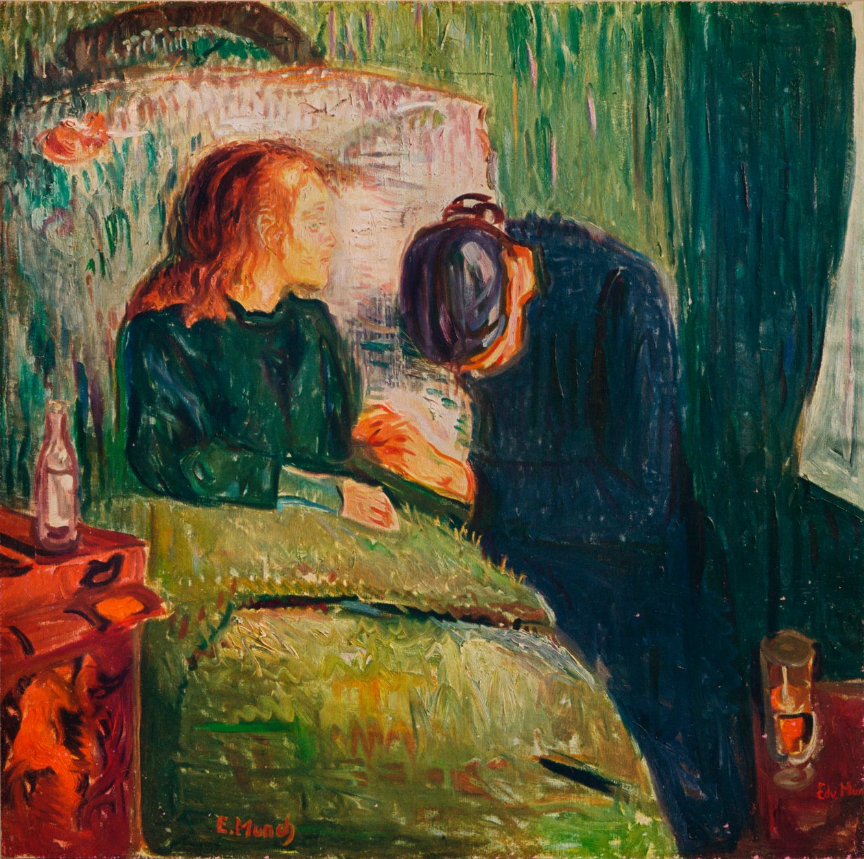 Sairas lapsi, 1907 tekijältä Edvard Munch