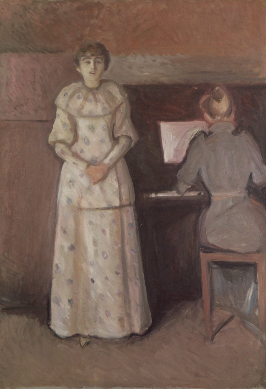 Kaksi sisarta, Ragnhild ja Dagny Juel tekijältä Edvard Munch