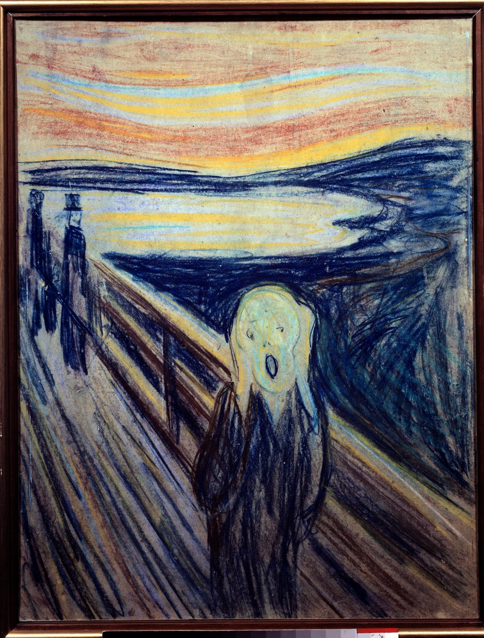 Kirkaisu. Edvard Munchin maalaus tekijältä Edvard Munch