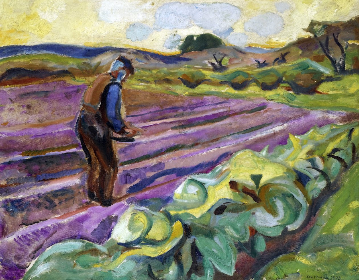 Kylväjä - Edvard Munchin (1863-1944) maalaus tekijältä Edvard Munch