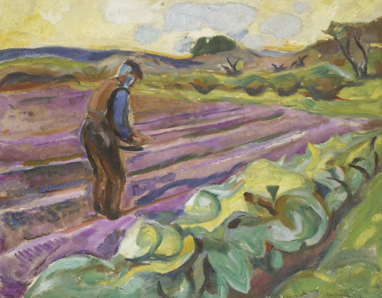 Kylväjä, 1913 tekijältä Edvard Munch