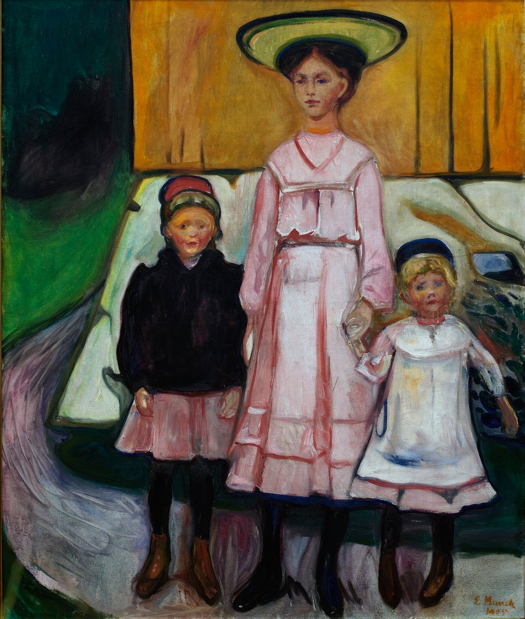 Kolme lasta tekijältä Edvard Munch