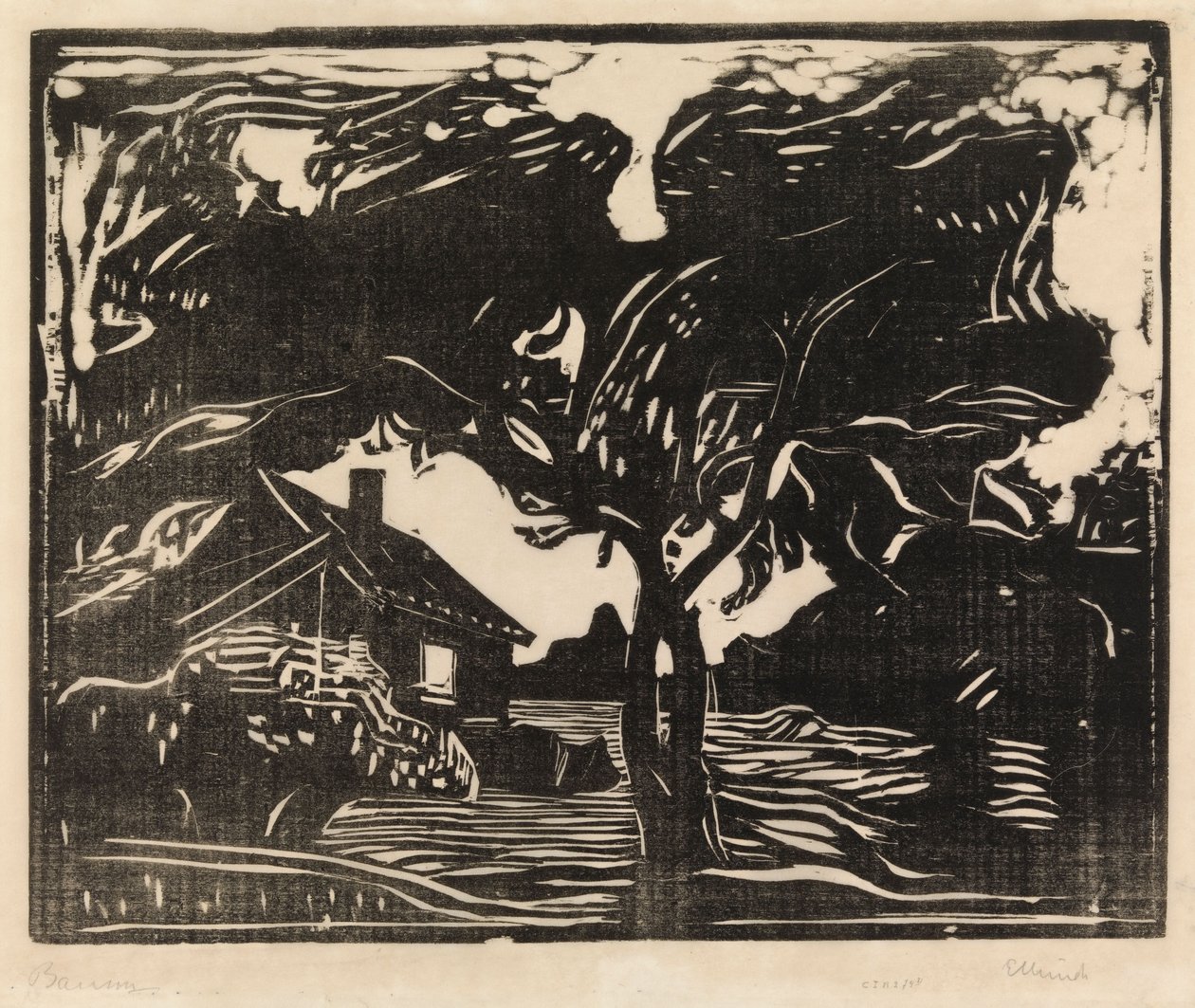 Puu tekijältä Edvard Munch