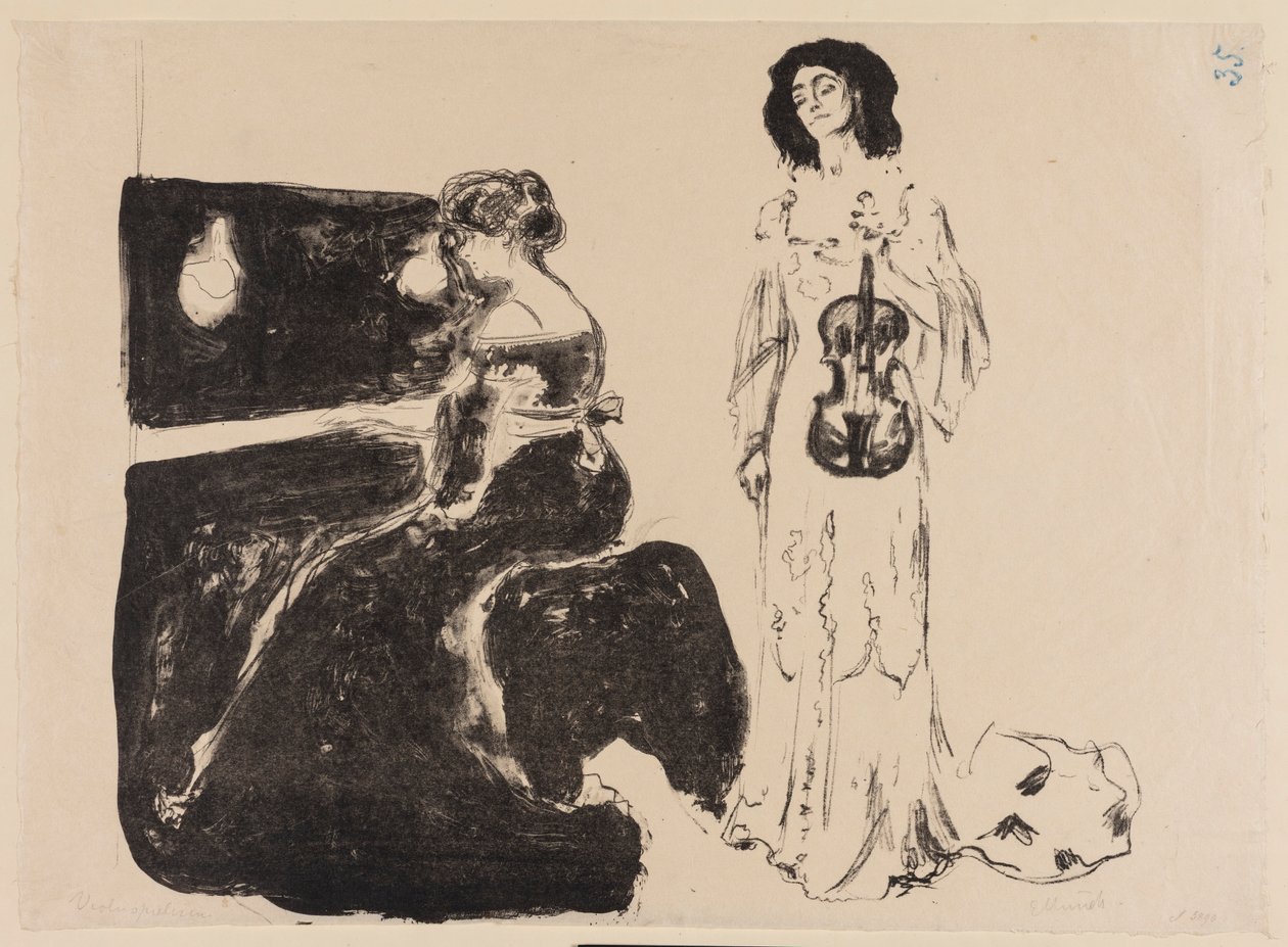 Viulukonsertto tekijältä Edvard Munch