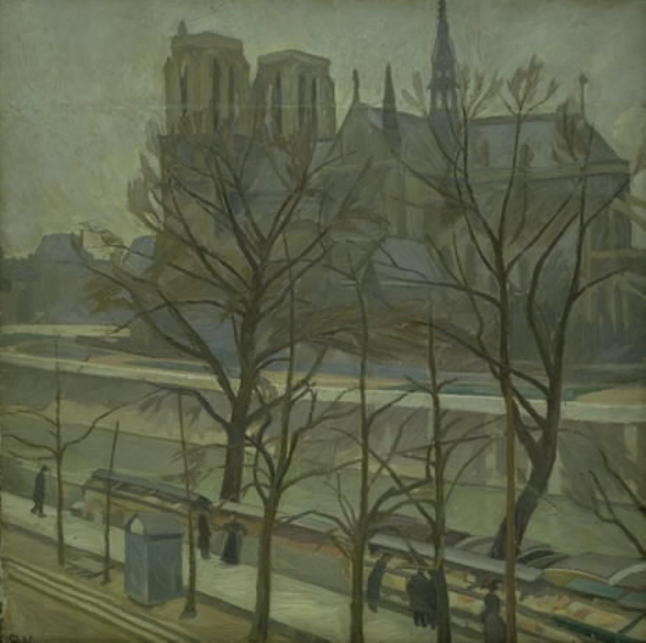 Quai de la Tournellesta, Pariisista tekijältä Edvard Weie