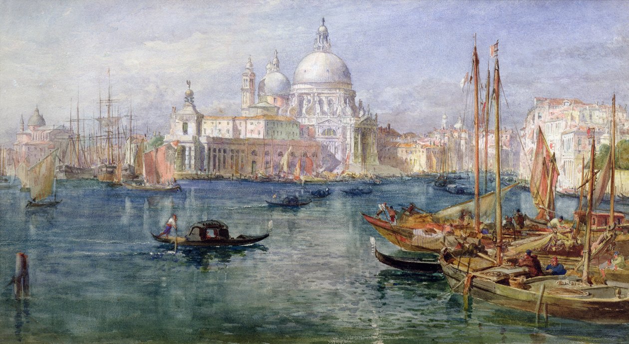 St. Maria della Salute, Venetsia tekijältä Edward Angelo Goodall