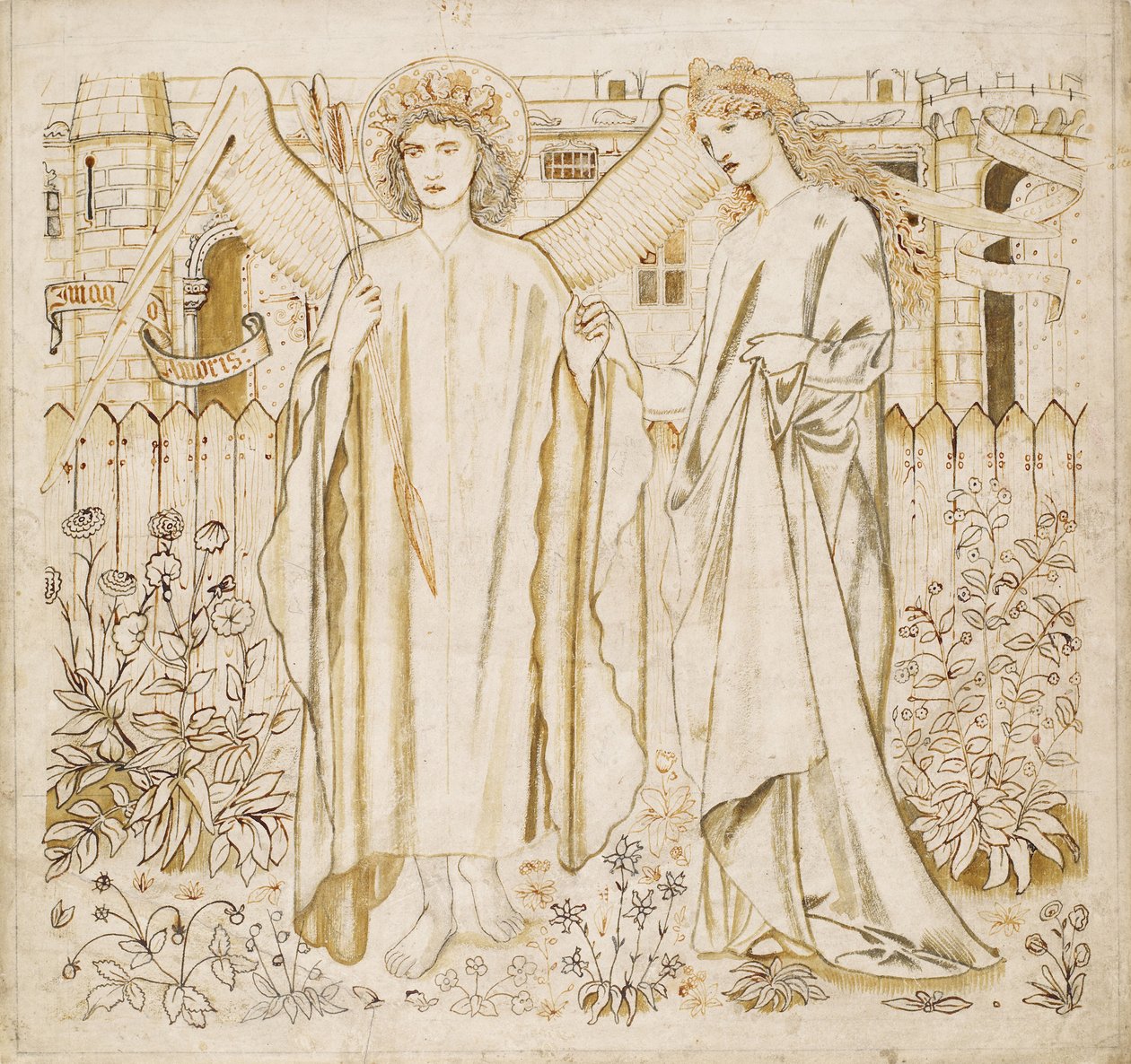 Chaucers Legend of Good Women tekijältä Edward Burne Jones