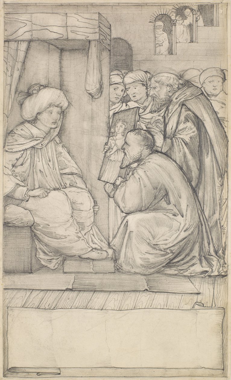 Chaucers Man of Laws Tale tekijältä Edward Burne Jones