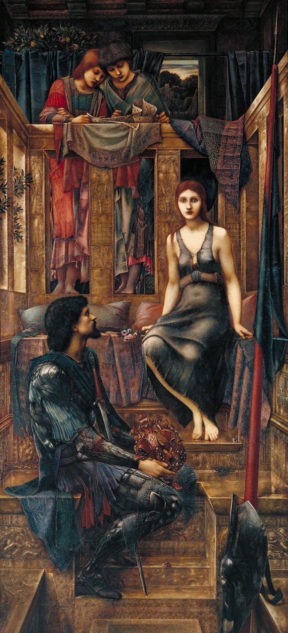 Kuningas Cophetua ja kerjäläinen tekijältä Edward Burne Jones