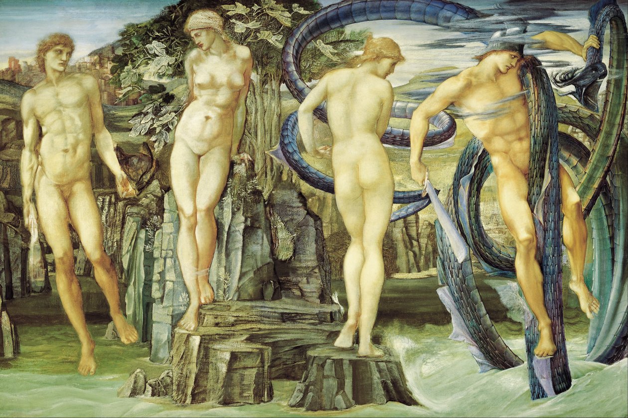 Perseus ja Andromeda tekijältä Edward Burne Jones