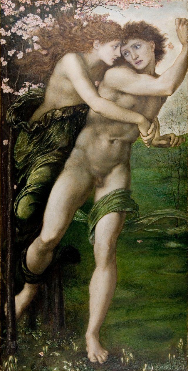 Phyllis ja Demophoon tekijältä Edward Burne Jones