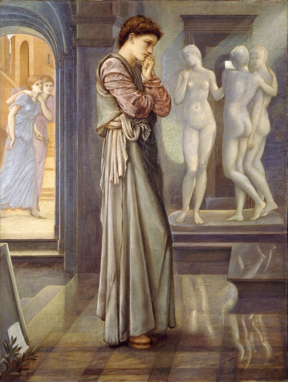 Pygmalion ja kuva tekijältä Edward Burne Jones