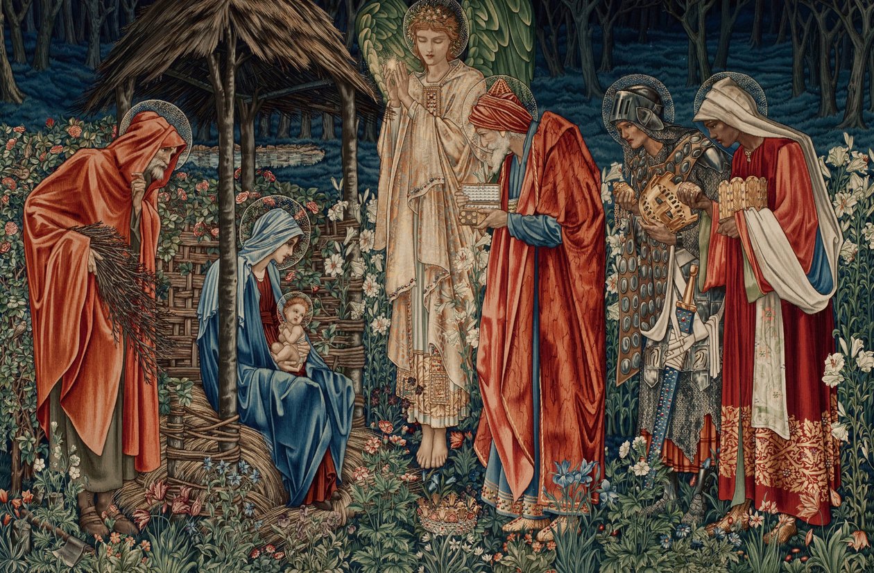 Taikojen palvonta tekijältä Edward Burne Jones