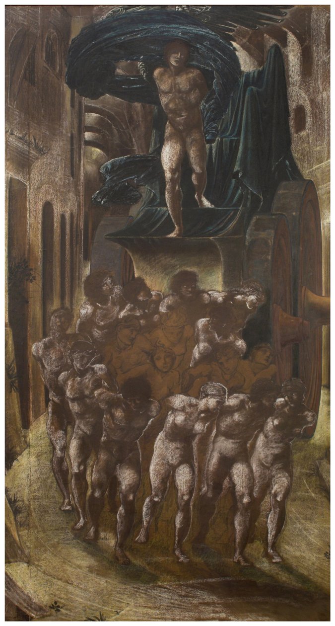 Rakkauden auto tai Rakkauden tie tekijältä Edward Burne Jones
