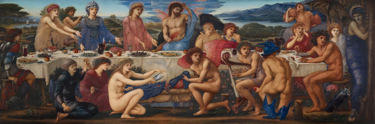 Peleuksen juhla tekijältä Edward Burne Jones