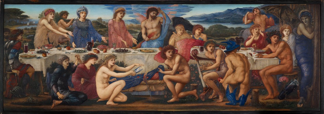 Peleuksen juhla tekijältä Edward Burne Jones
