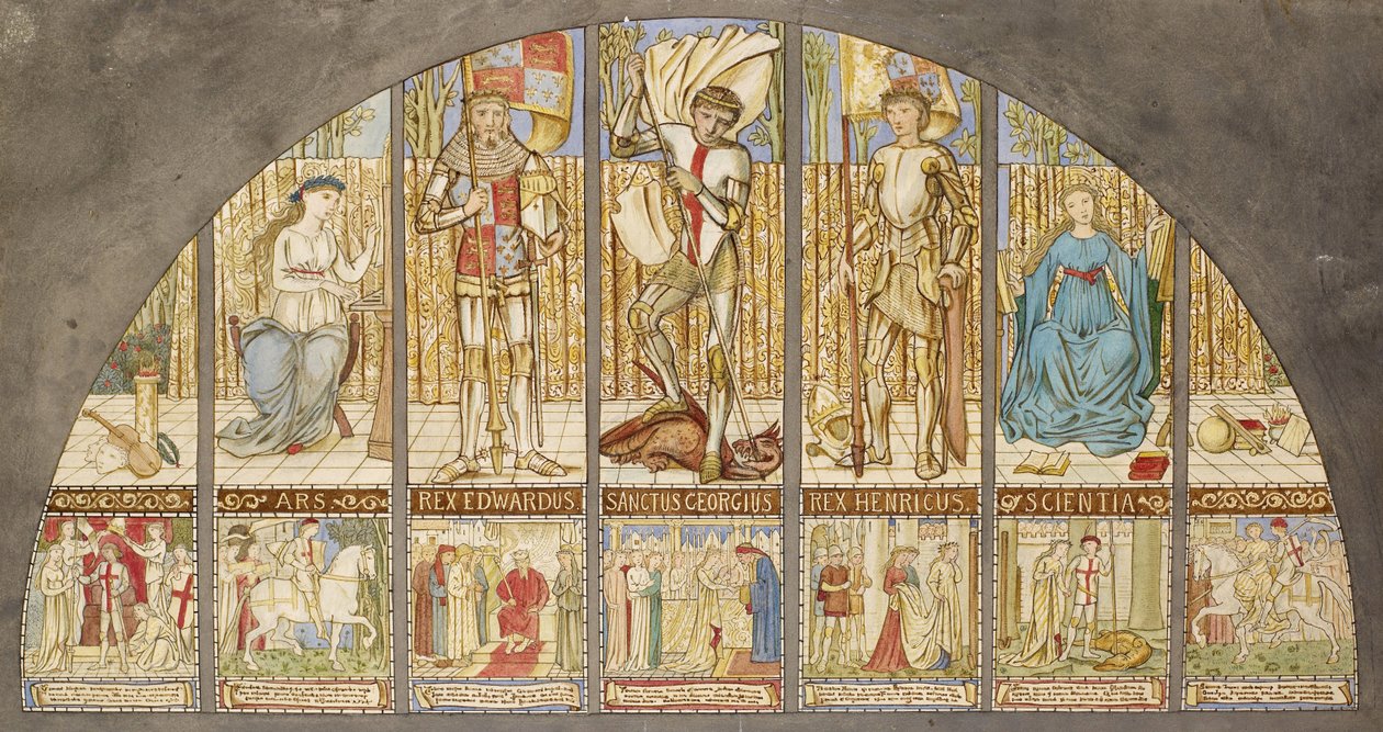 Ruusujen sodat tekijältä Edward Burne Jones