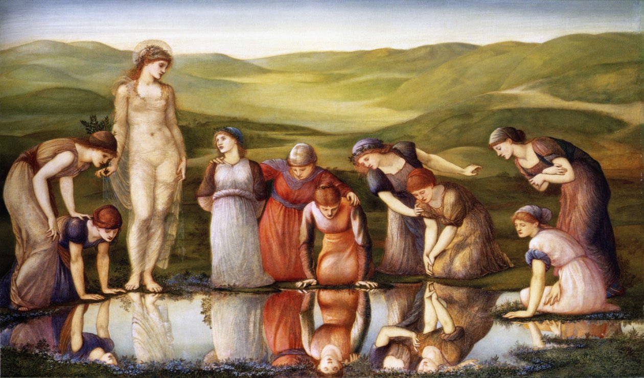 Venuksen peili tekijältä Edward Burne Jones