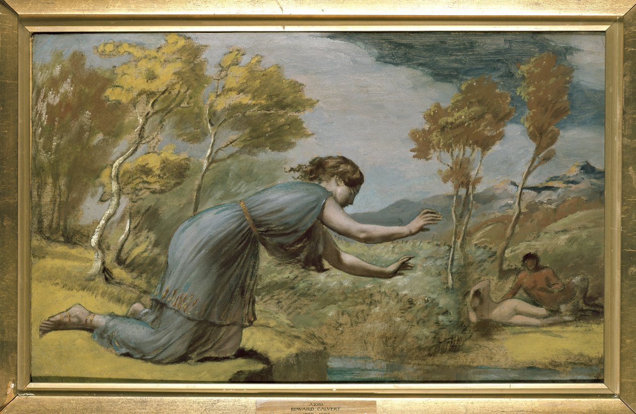 Psyche at the Stream tekijältä Edward Calvert
