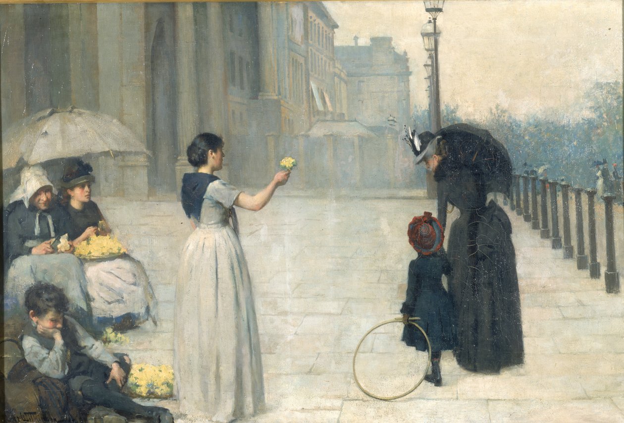 Kevät - Piccadilly, 1887 tekijältä Edward Clegg Wilkinson