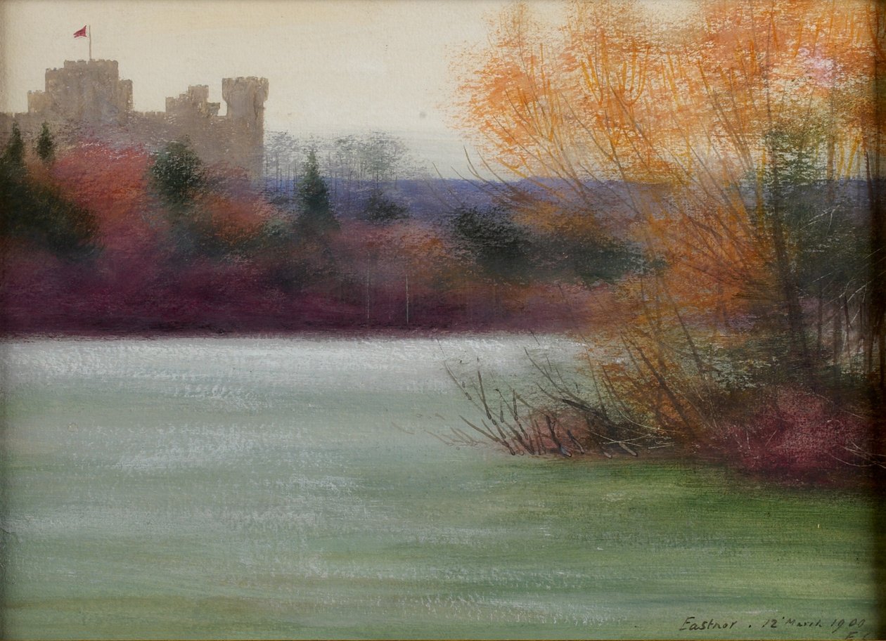 Eastnorin linna, 1900 tekijältä Edward Clifford