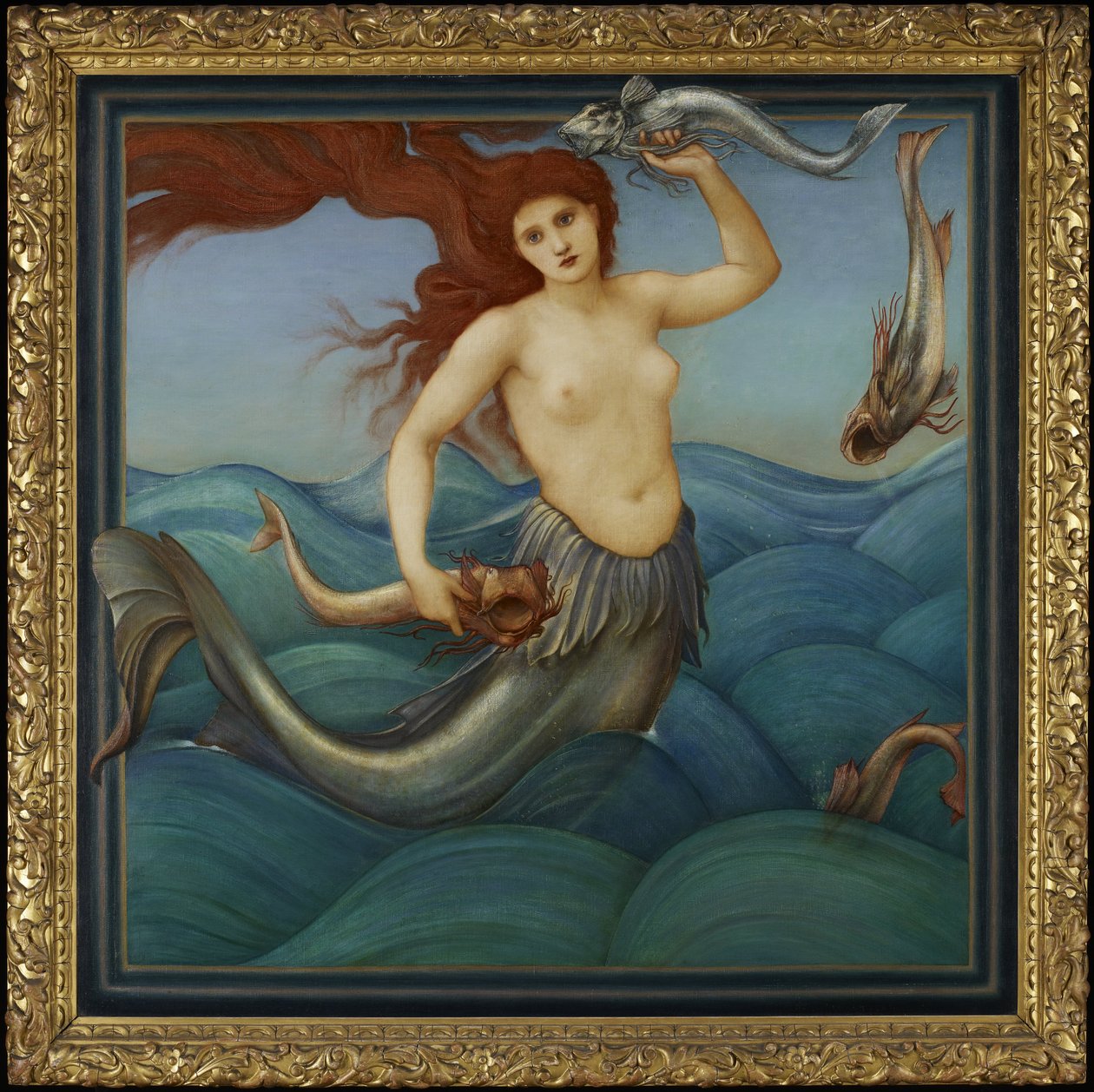 Meri-nymfi tekijältä Edward Burne Jones