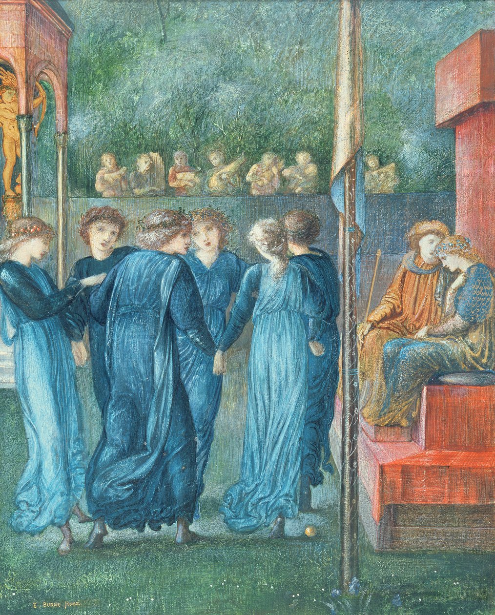 Kuningas Renen häät 1870 tekijältä Edward Burne Jones