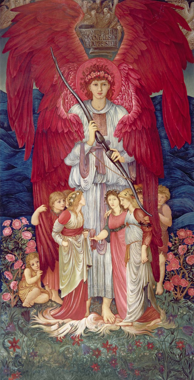 Rakkaus, joka liikuttaa aurinkoa tekijältä Edward Burne Jones