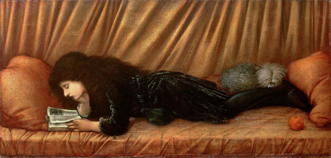 Katie Lewisin muotokuva, 1886 tekijältä Edward Burne Jones