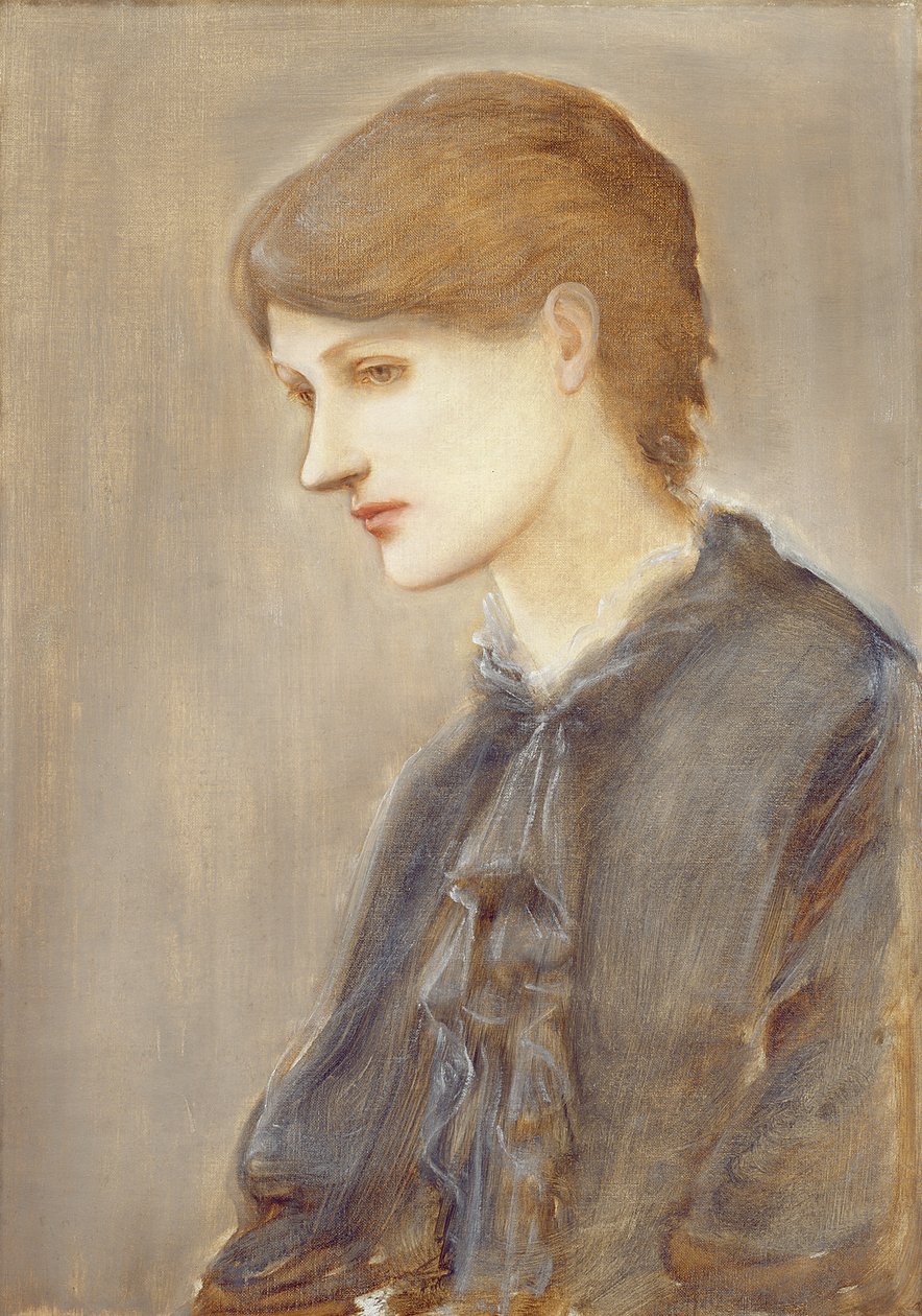 Marie Spartalin muotokuva tekijältä Edward Burne Jones