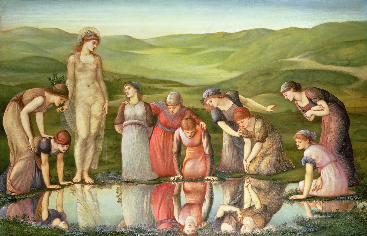 Venuksen peili tekijältä Edward Burne Jones