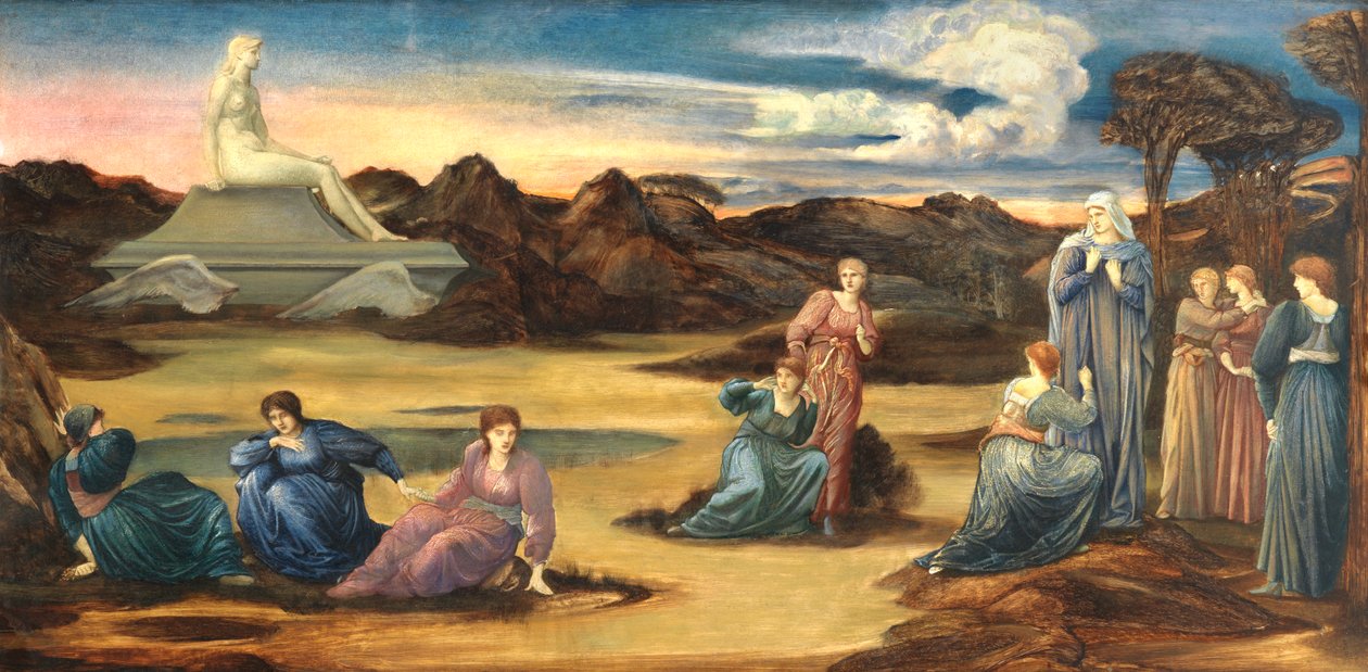 Venuksen ohittaminen, noin 1875 tekijältä Edward Burne Jones