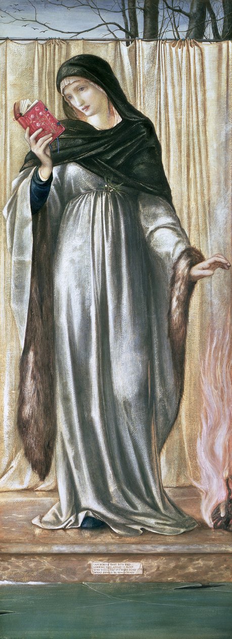 Talvi, 1869-70 tekijältä Edward Burne Jones