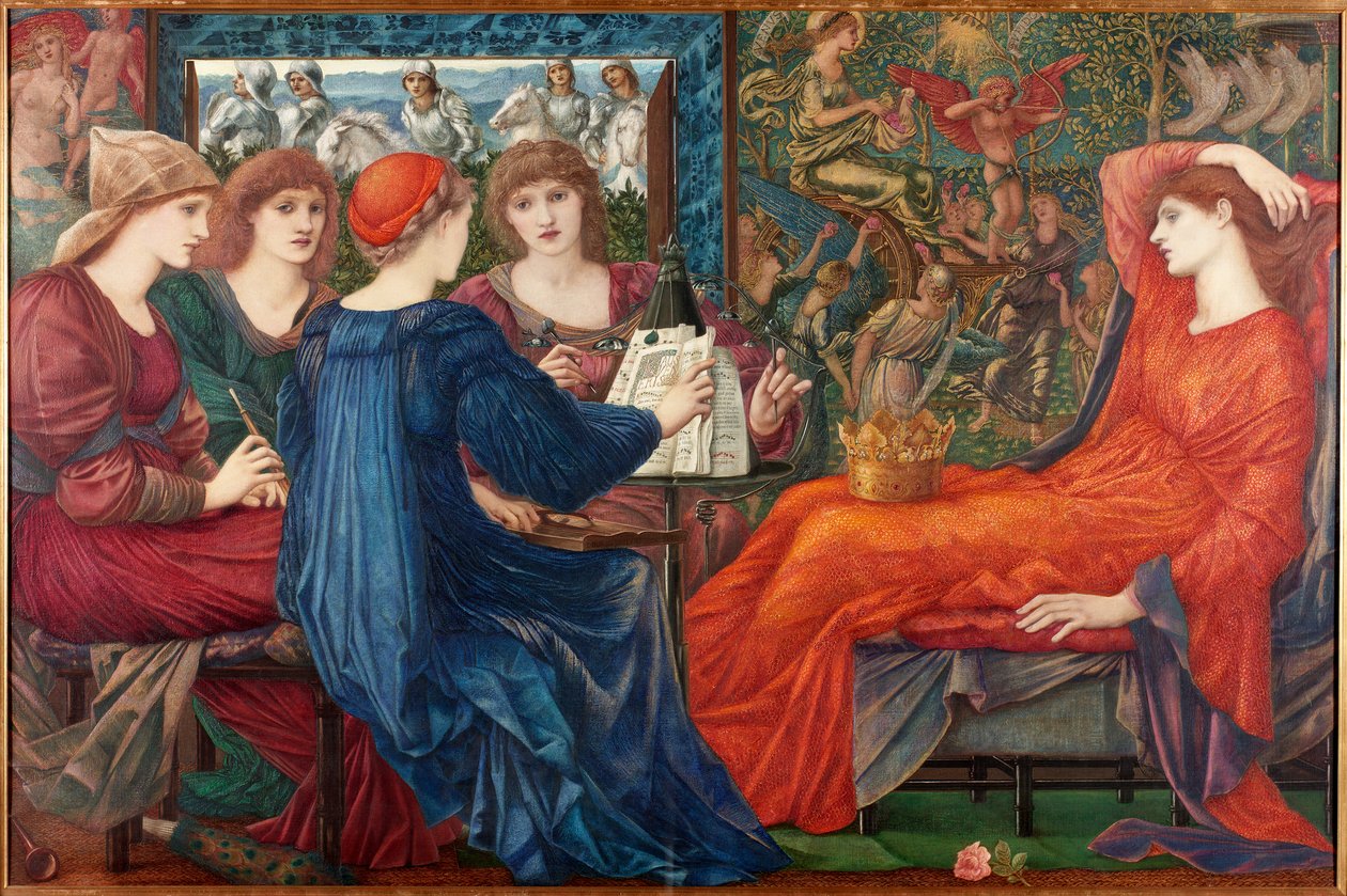 Venuksen ylistys, n. 1873-1875 tekijältä Edward Burne Jones