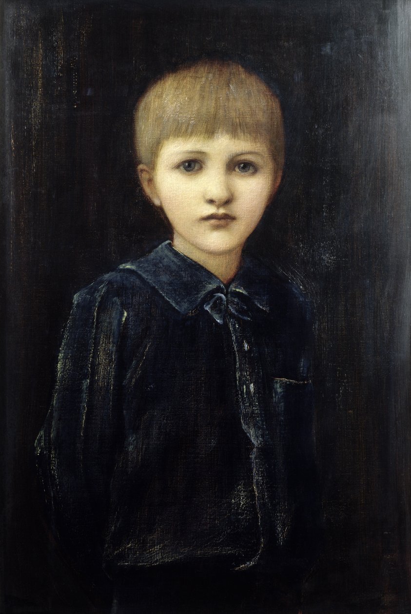 Taiteilijan pojanpojan Denis Mackailin muotokuva tekijältä Edward Burne Jones