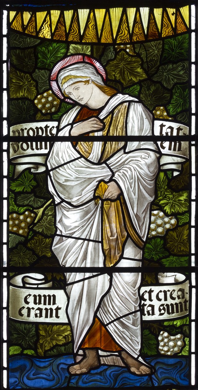 Pyhä Elizabeth, 1879 tekijältä Edward Burne Jones
